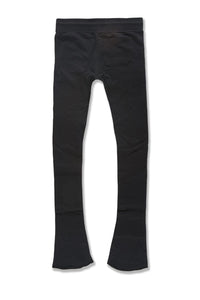 Afterlife Stacked Sweatpants (Noir)