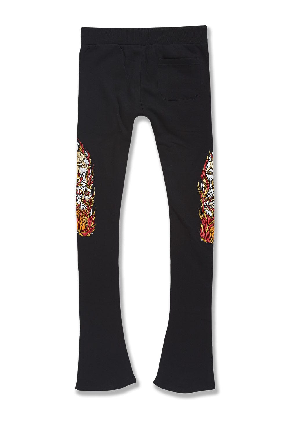 Jordan Craig Blaze Stacked Sweatpants (Black)