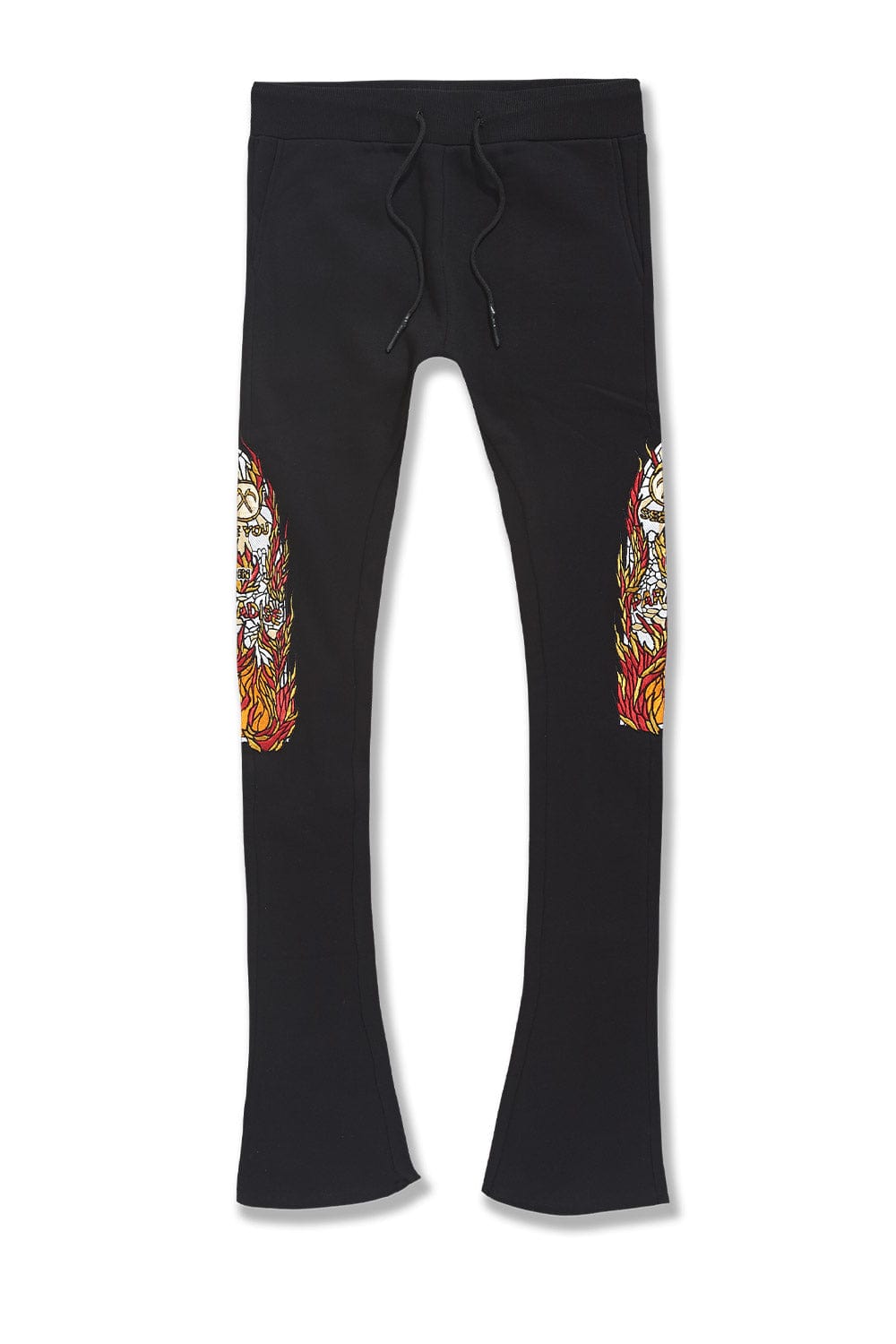 Jordan Craig Blaze Stacked Sweatpants (Black) S / Black