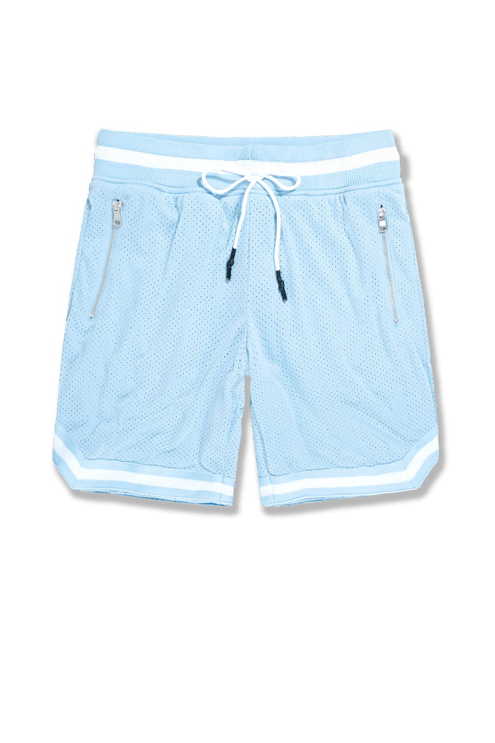 jcdenim Retro - West 4th Basketball Shorts Light Blue / S