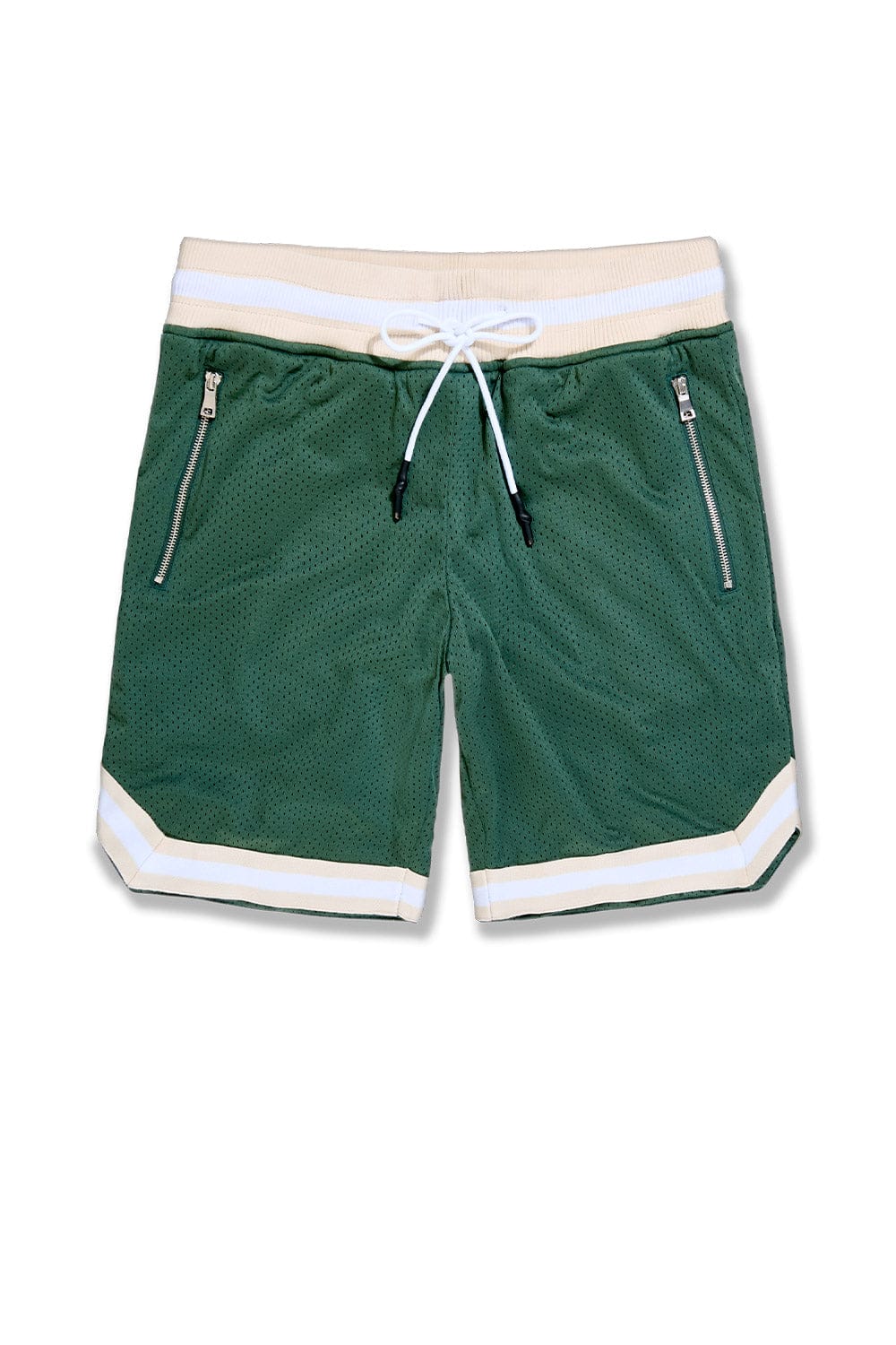 jcdenim Retro - West 4th Basketball Shorts Olive / S