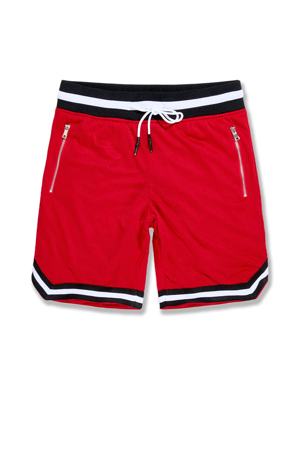 jcdenim Retro - West 4th Basketball Shorts Red / S