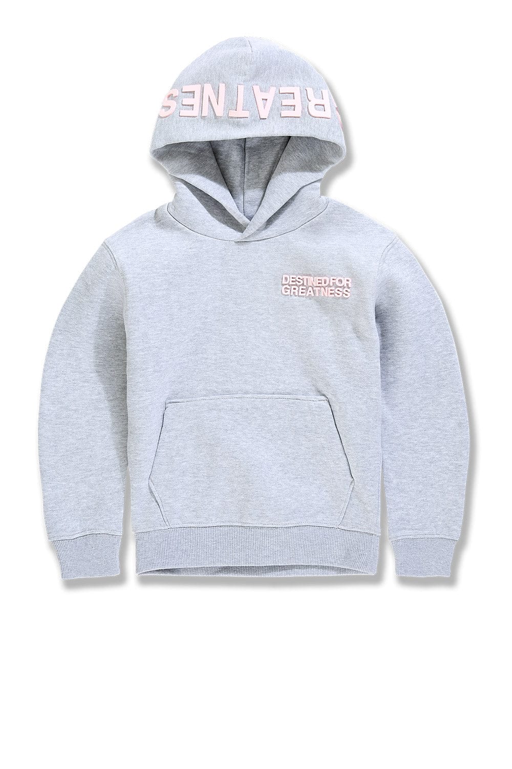 JC Kids Kids Destined For Greatness Pullover Hoodie (2026 Edition) Heather Grey / 2