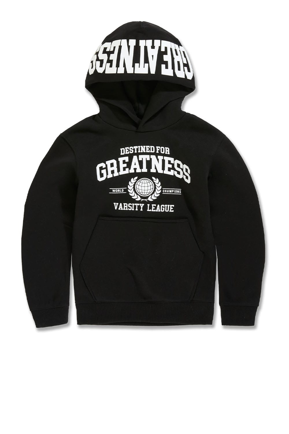 JC Kids Kids Varsity League Pullover Hoodie Black / 2