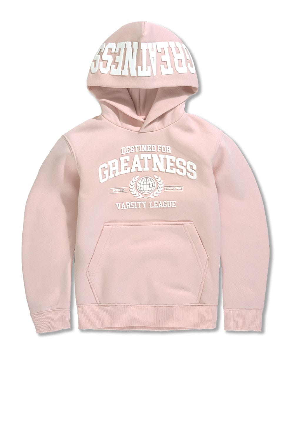 JC Kids Kids Varsity League Pullover Hoodie Pink / 2