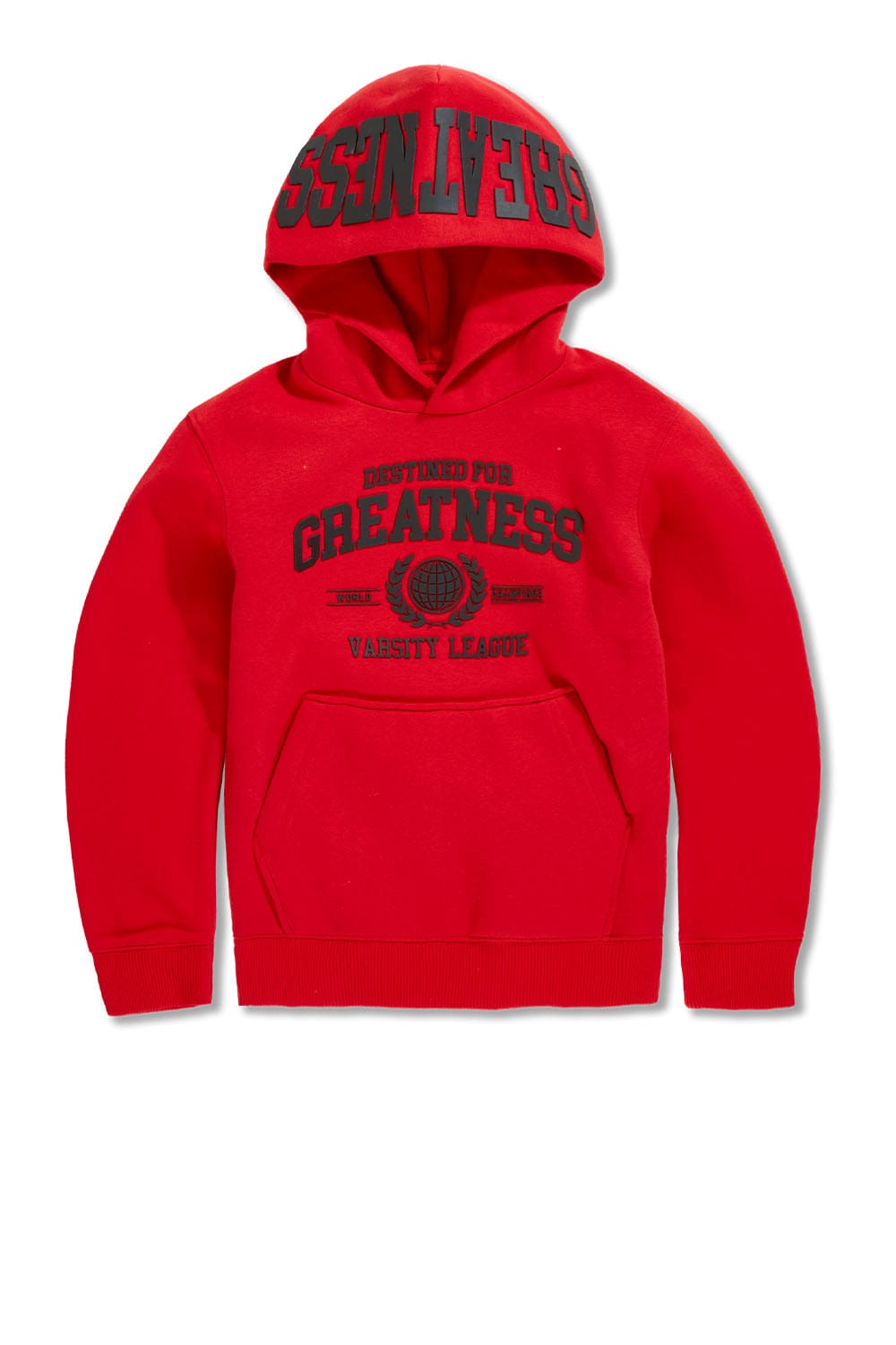 JC Kids Kids Varsity League Pullover Hoodie Red / 2