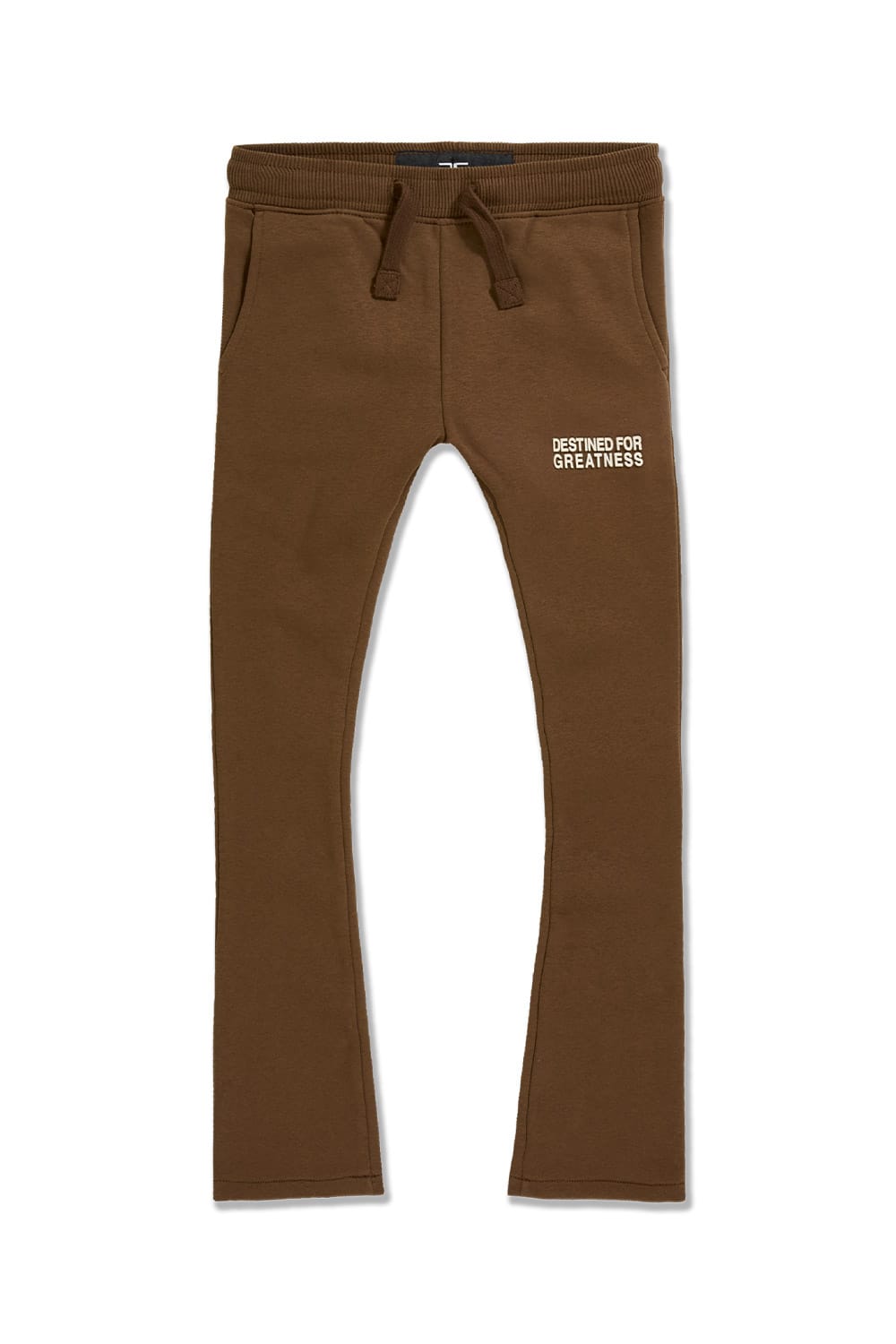 JC Kids Kids DFG Stacked Sweatpants Brown / 2
