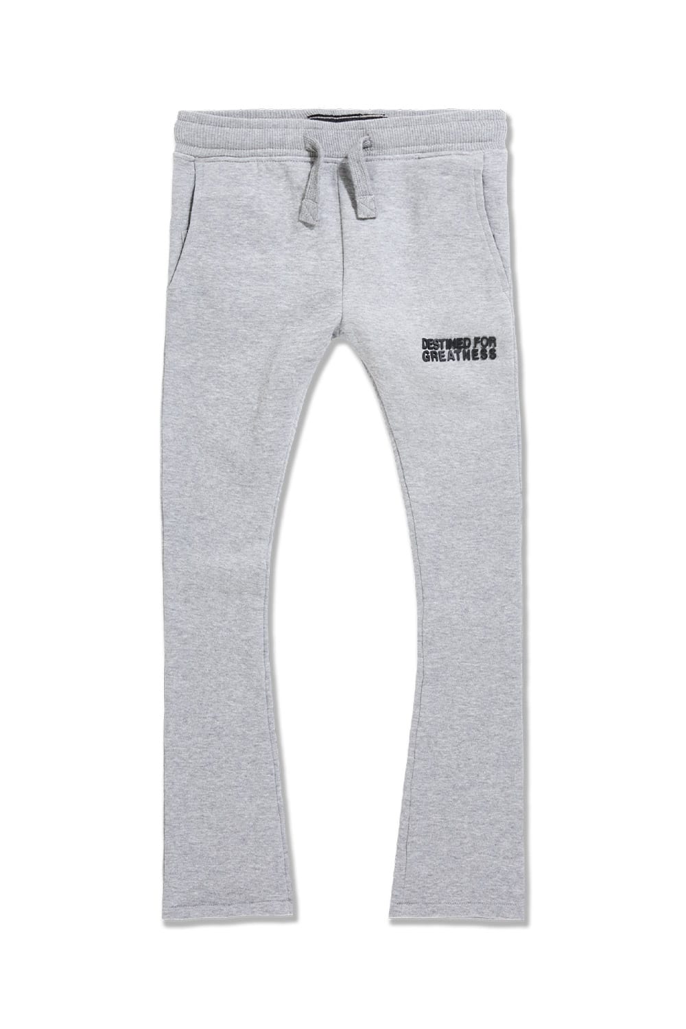 JC Kids Kids DFG Stacked Sweatpants Heather Charcoal / 2