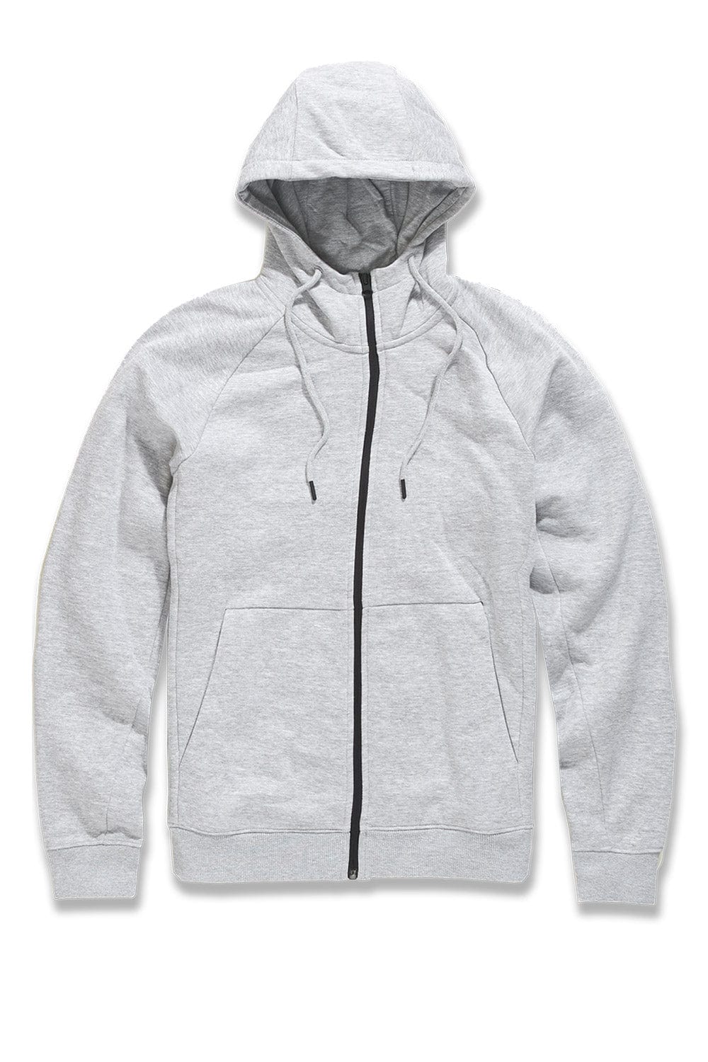 Big grey outlet zip up hoodie