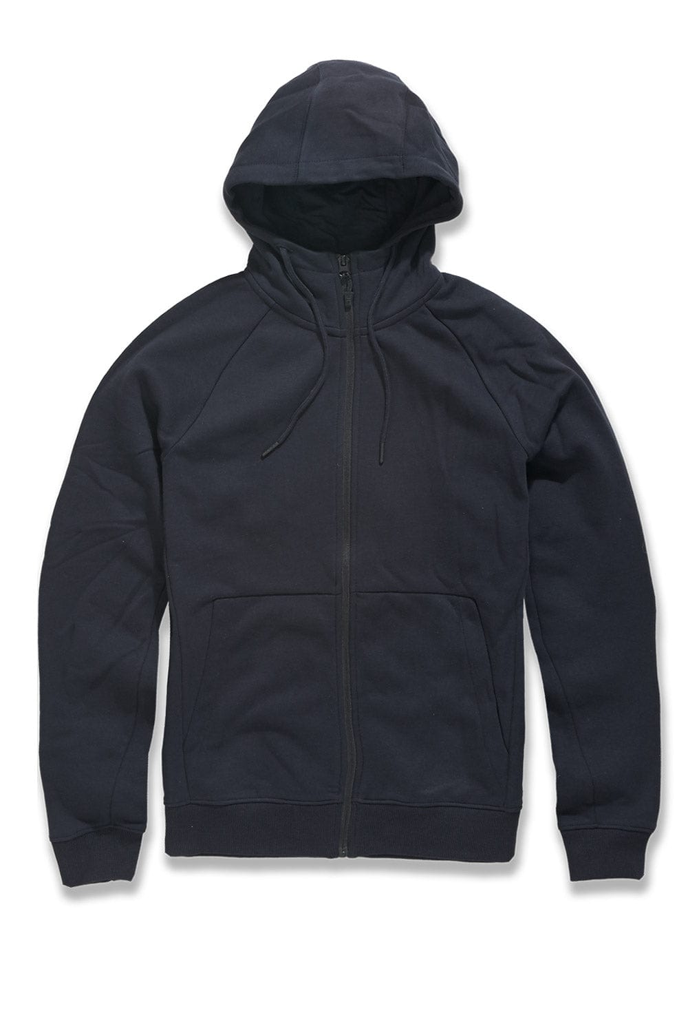 Plain black zip up hoodie online mens