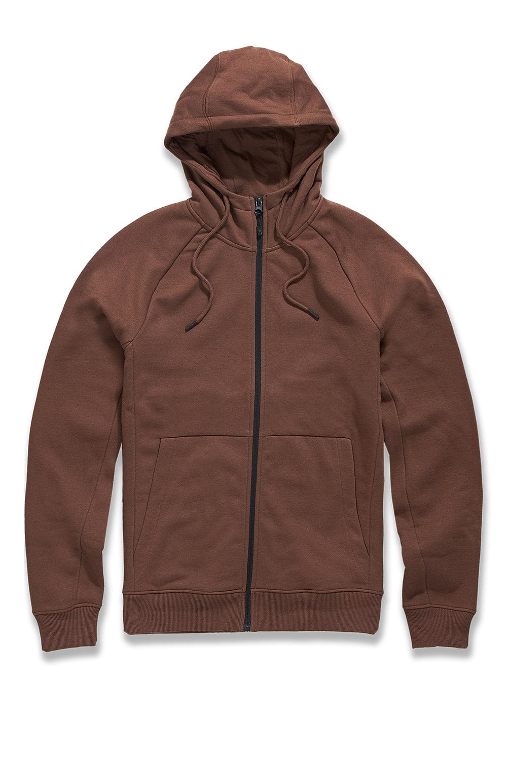 Jordan Craig ‍Uptown Zip Up Hoodie (Fleece Sale) (100% off) Chocolate / S