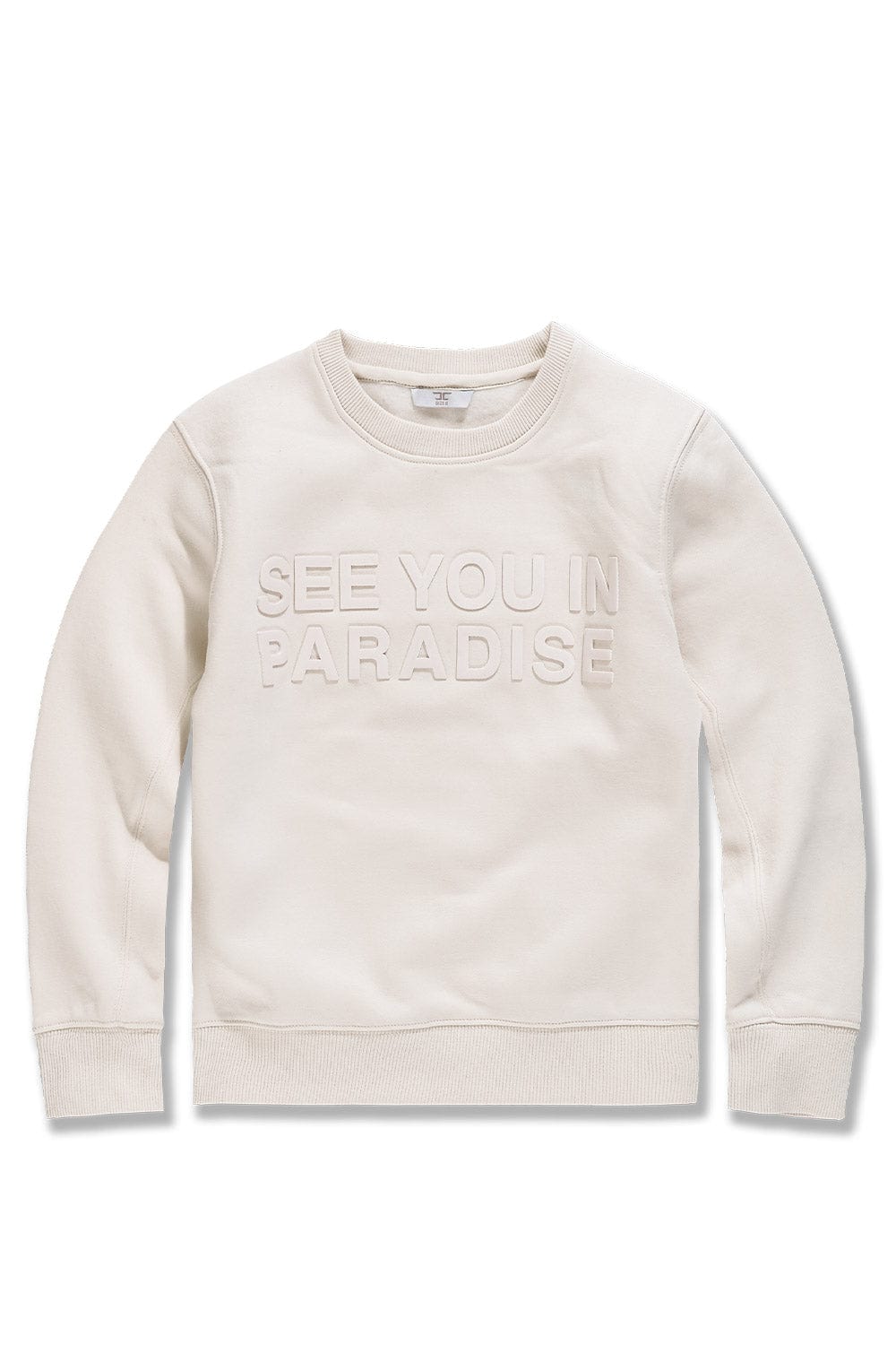 Jordan Craig Paradise Tonal Crewneck Sweatshirt Bone / S