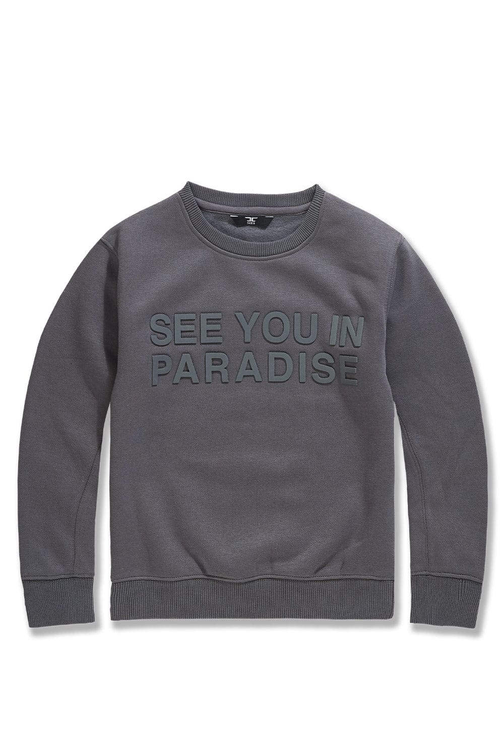 Jordan Craig Paradise Tonal Crewneck Sweatshirt Charcoal / S