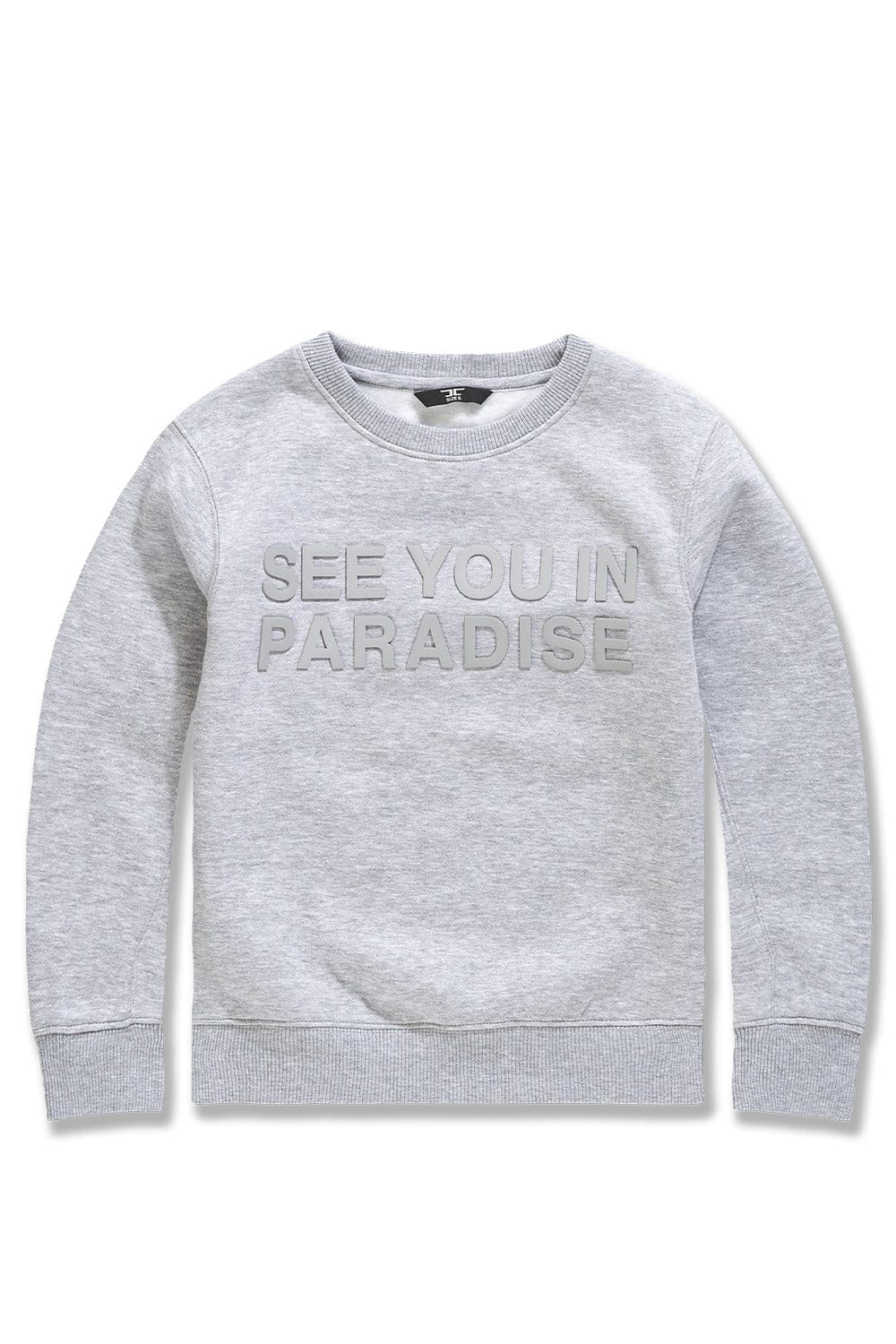 Jordan Craig Paradise Tonal Crewneck Sweatshirt Heather Grey / S