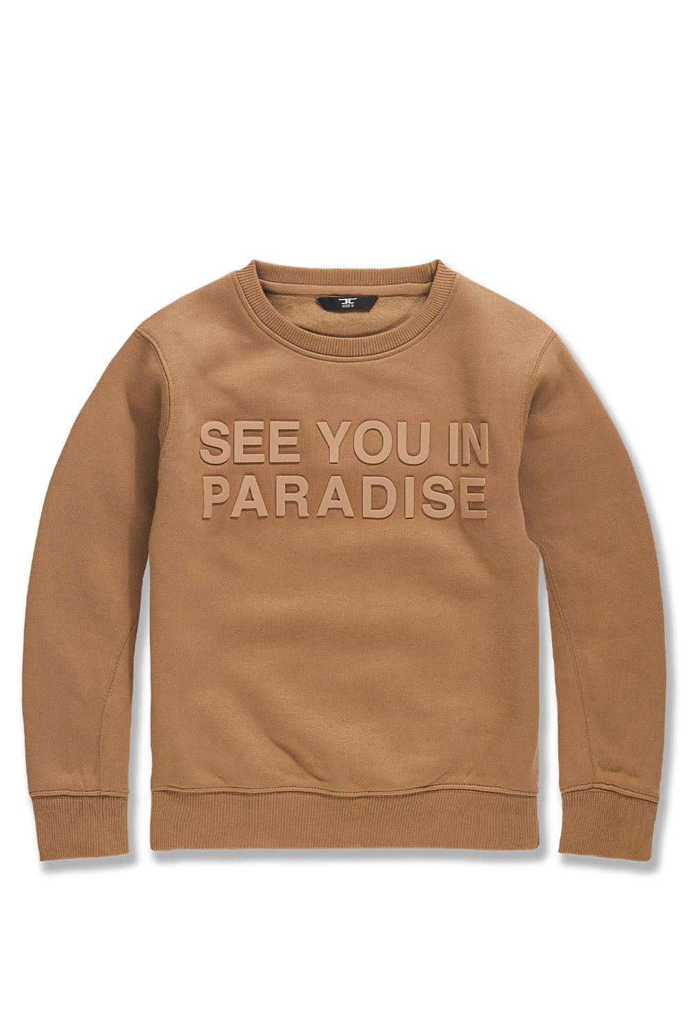 Jordan Craig Paradise Tonal Crewneck Sweatshirt Mocha / S