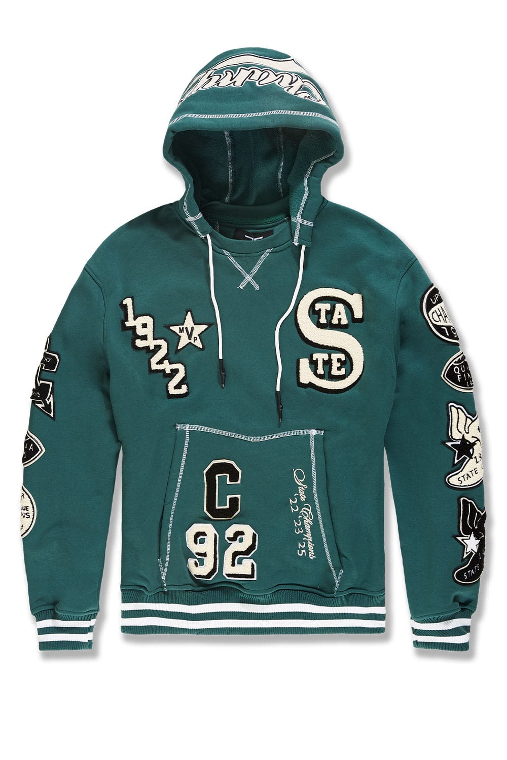 Jordan Craig State Champs Pullover Hoodie (Kelly Forest) S / Kelly Forest