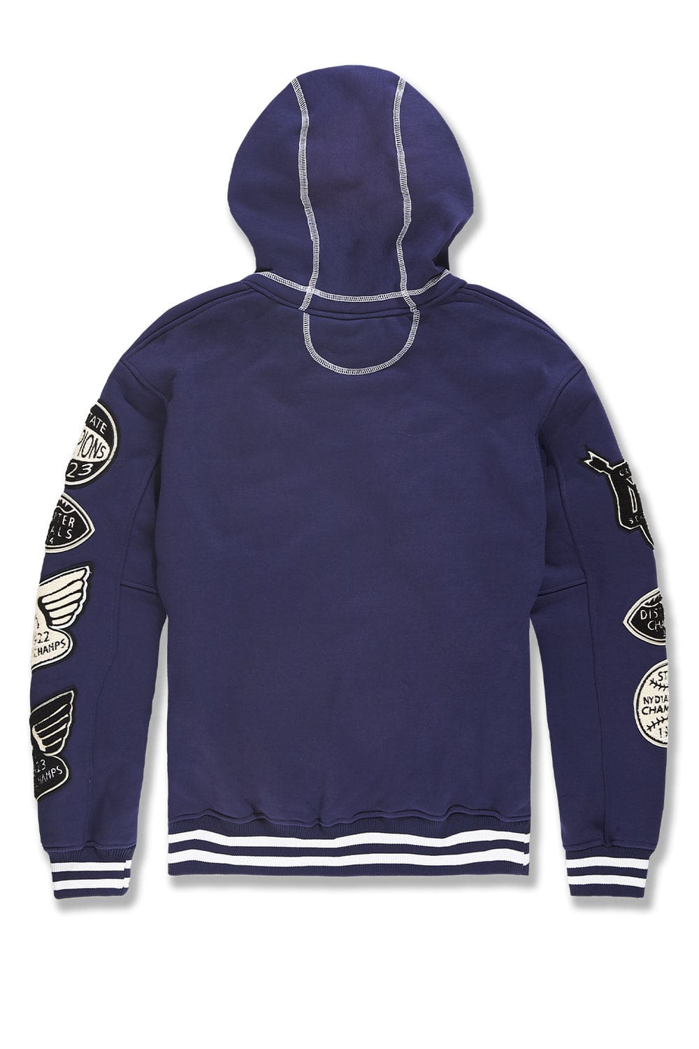 【JORDAN CRAIG】★パーカー★ State Champs Pullover Hoodie Wooster Zip Up Hoodie (Purple)