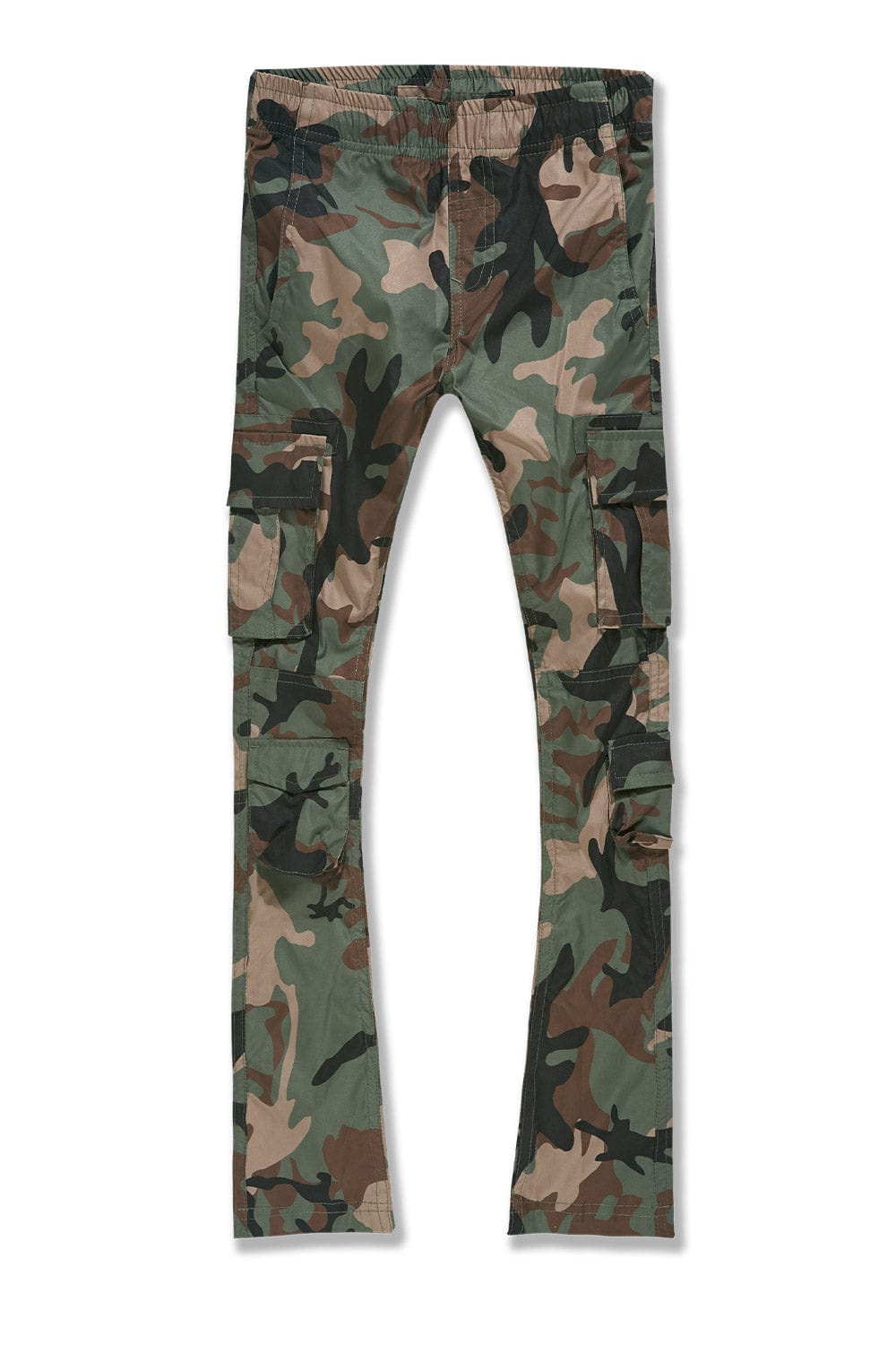 JC Kids Kids Stacked Ventura Cargo Pants (Vintage Camo) 2 / Vintage Camo