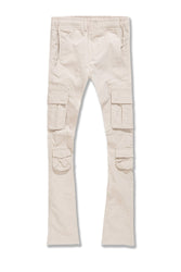 Kids Stacked Ventura Cargo Pants (Khaki)