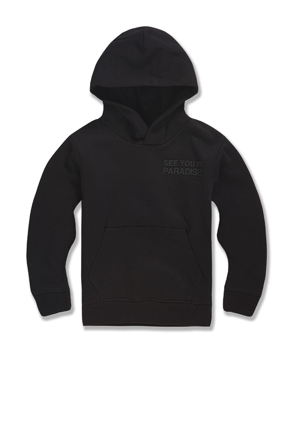 JC Kids Kids Paradise Tonal Pullover Hoodie Black / 2