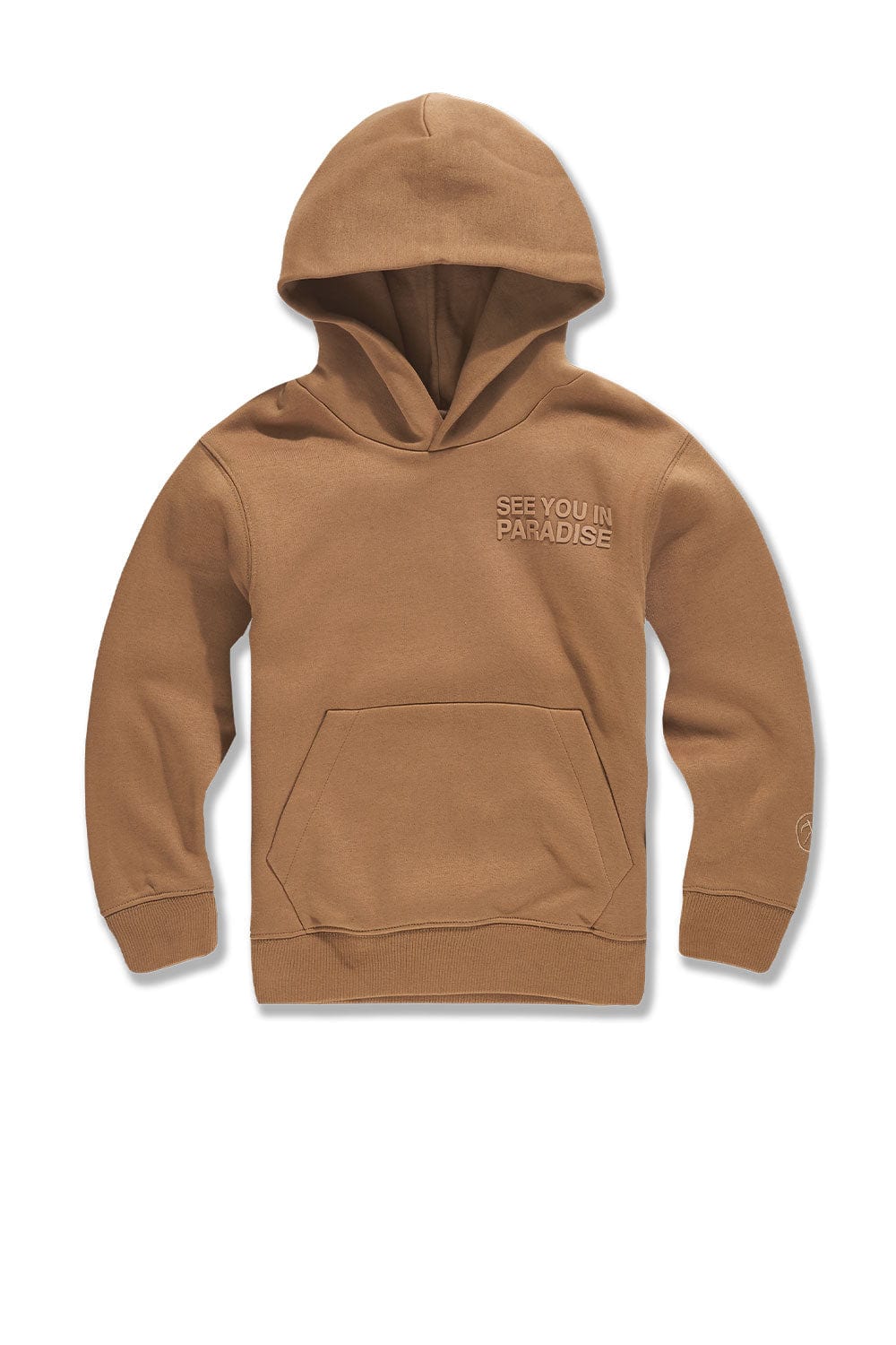 JC Kids Kids Paradise Tonal Pullover Hoodie Mocha / 2