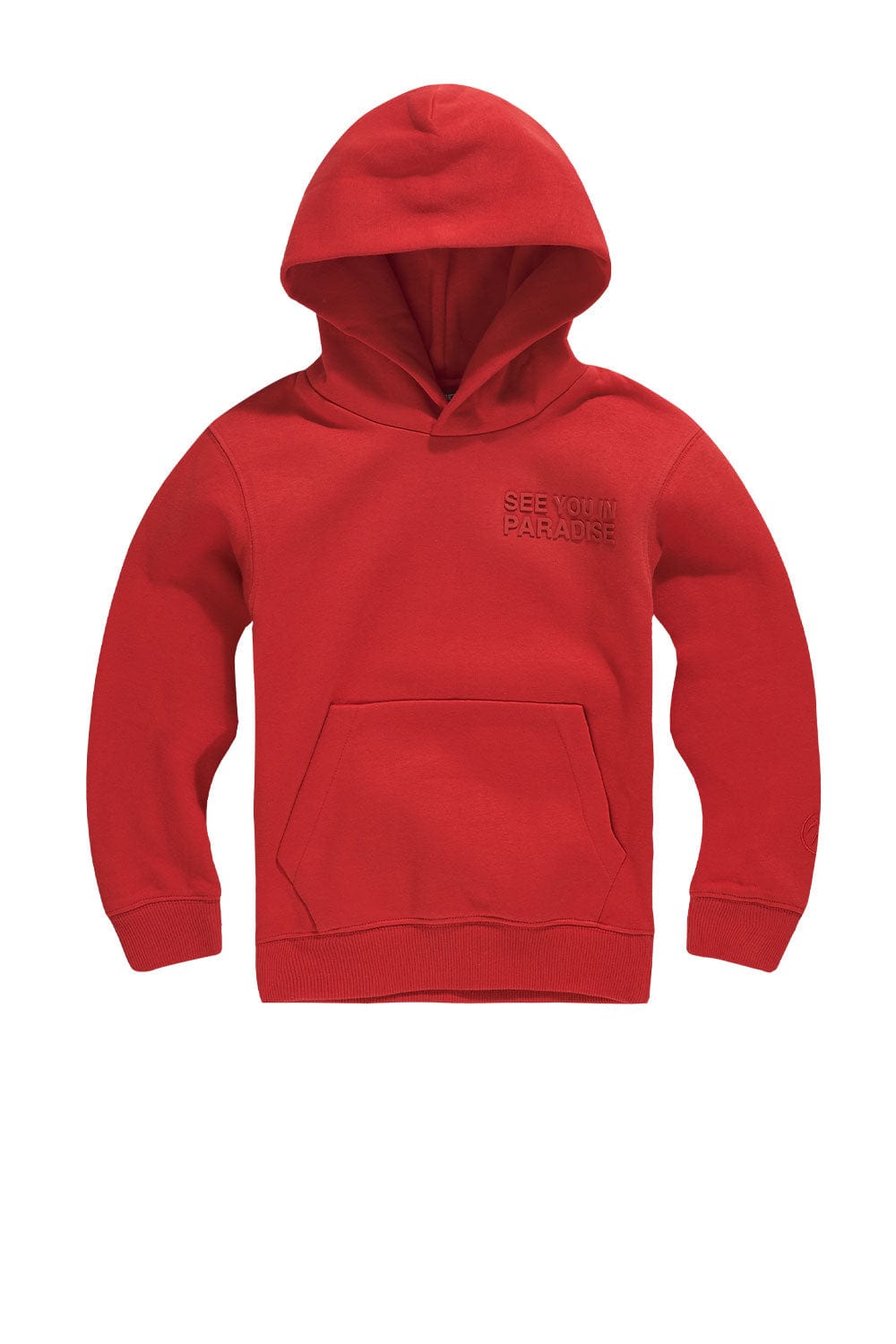 JC Kids Kids Paradise Tonal Pullover Hoodie Red / 2