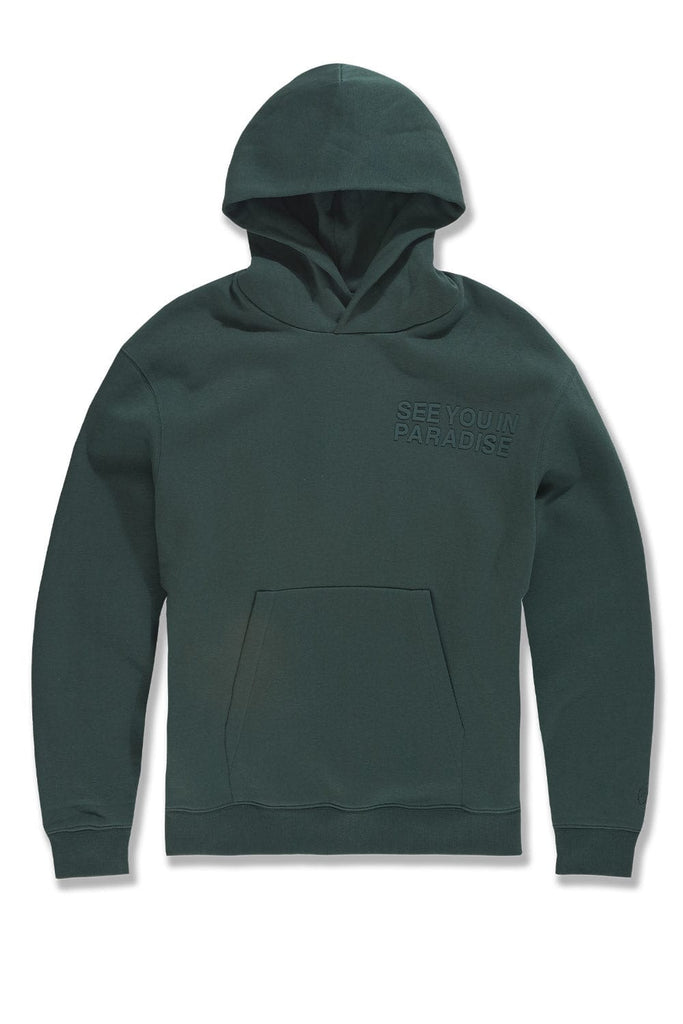 Jordan Craig Paradise Tonal Pullover Hoodie Hunter Green / S