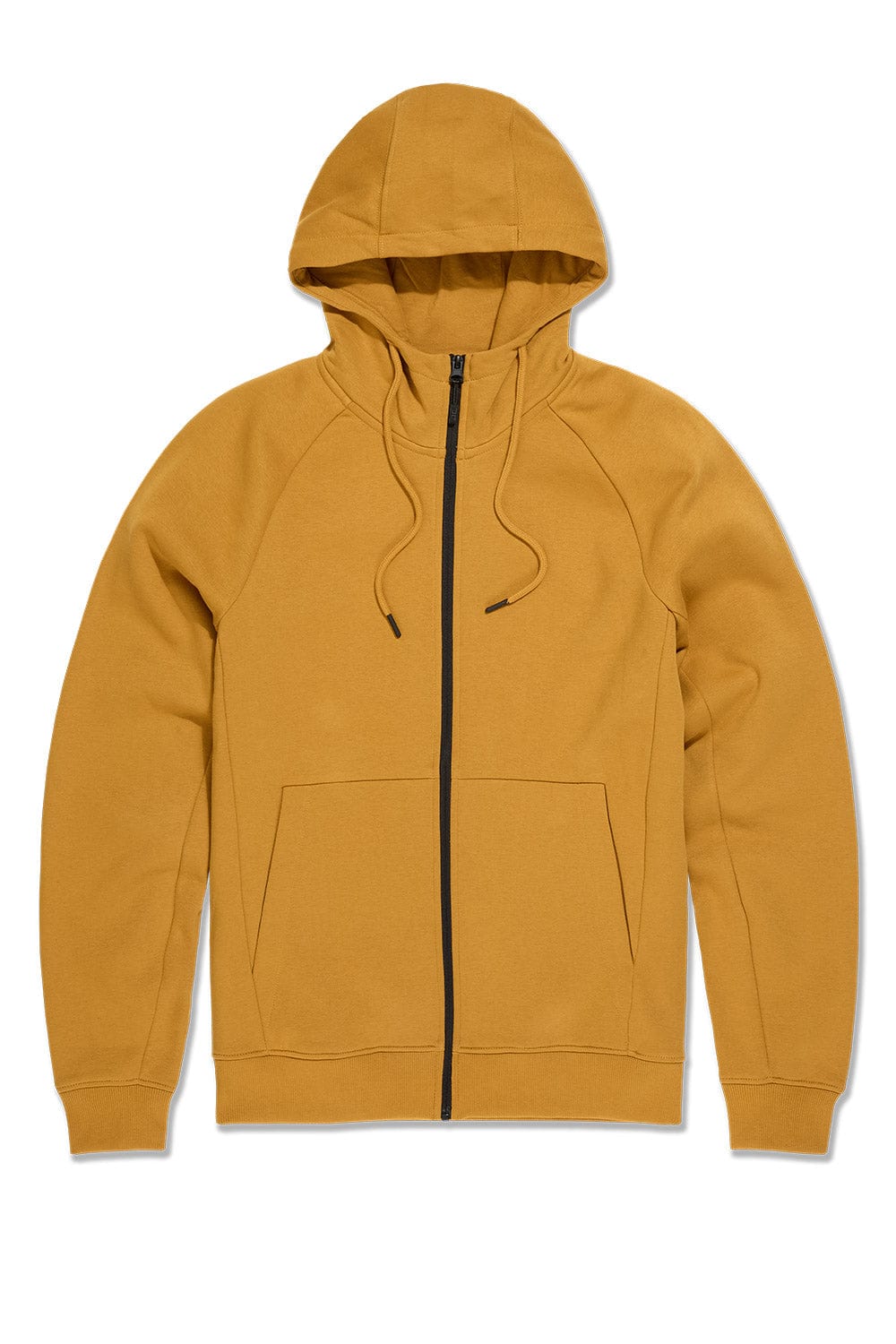 JC Big Men ‍Big Men's Uptown Zip Up Hoodie (Fleece Sale) (100% off) Cognac / 4XL