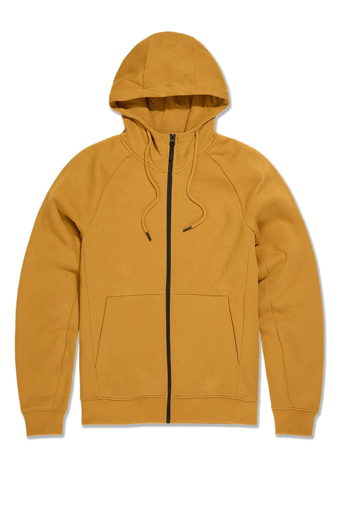 JC Big Men Big Men's Uptown Zip Up Hoodie Cognac / 4XL