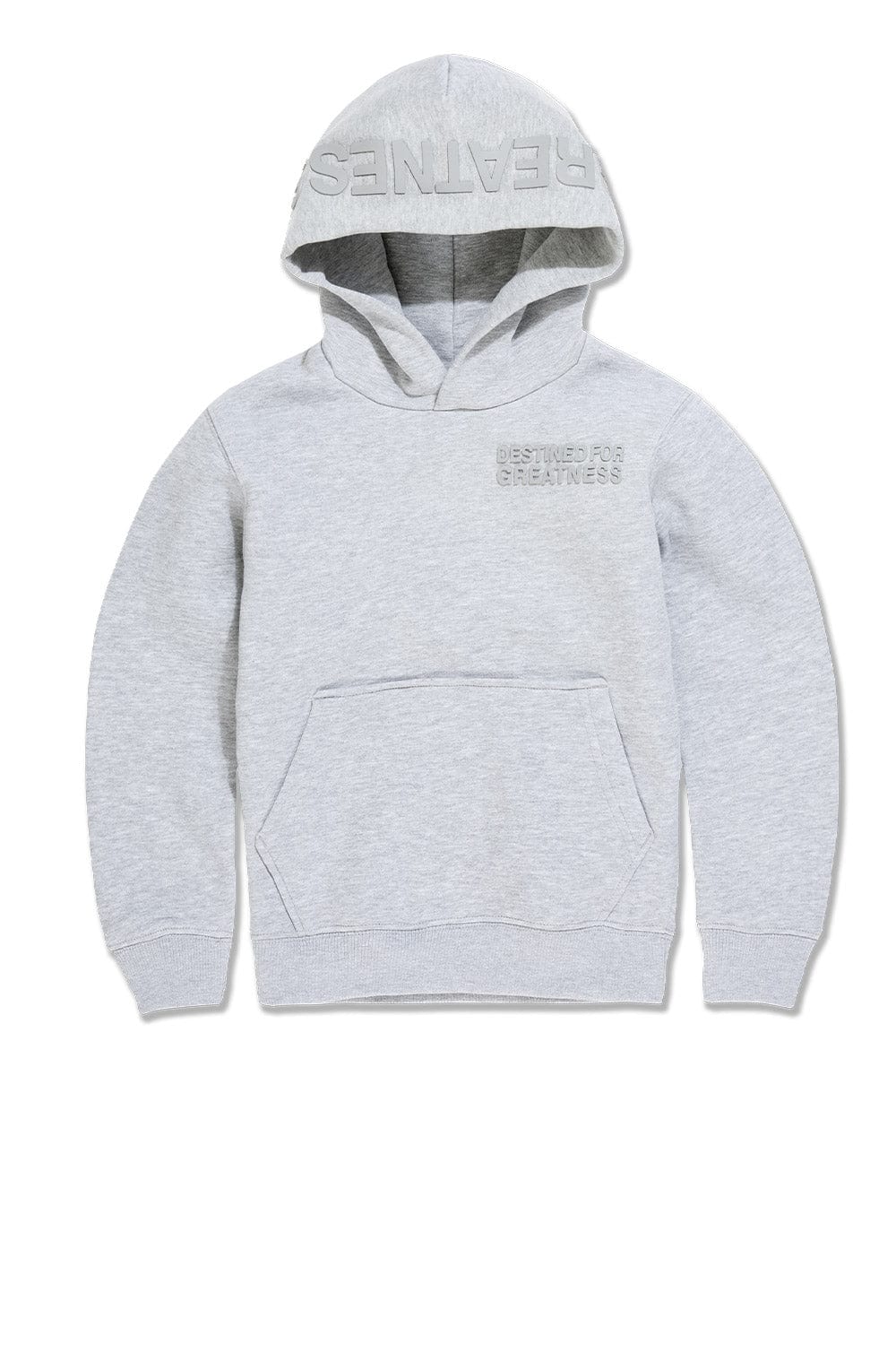 JC Kids Kids Destined For Greatness Pullover Hoodie Heather Grey / 2