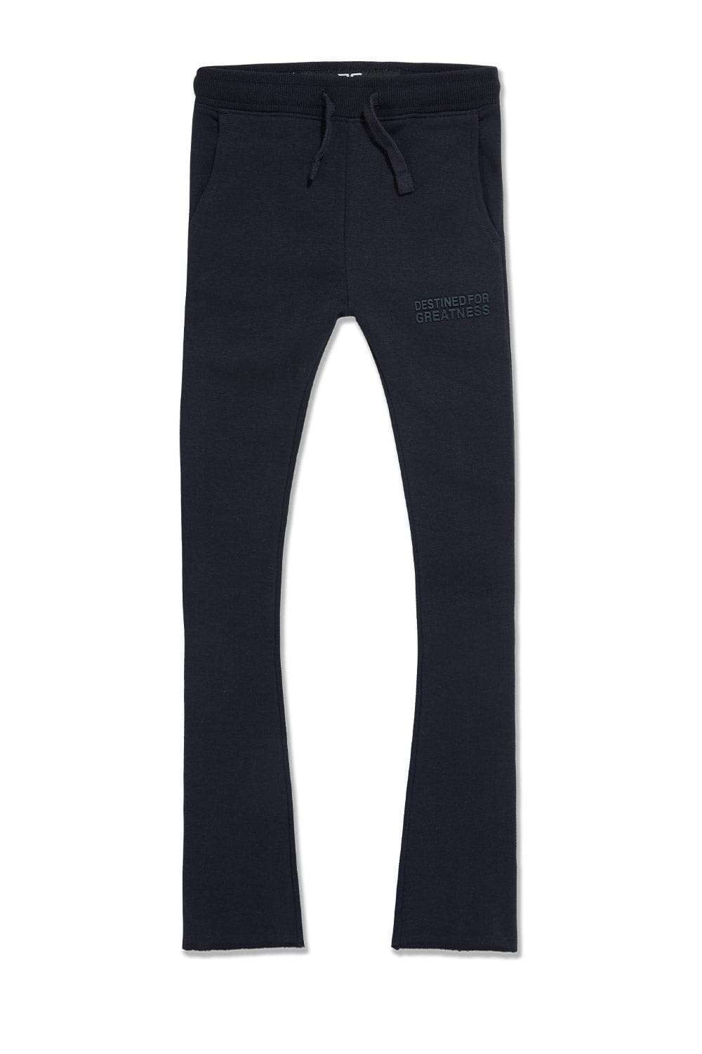 JC Kids Kids Destined For Greatness Stacked Sweatpants Navy / 2