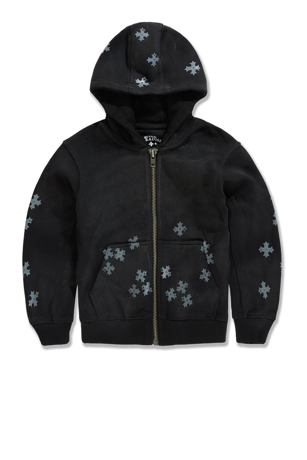 JC Kids Kids Forbidden Fruit Zip Up Hoodie Black Shadow / 2