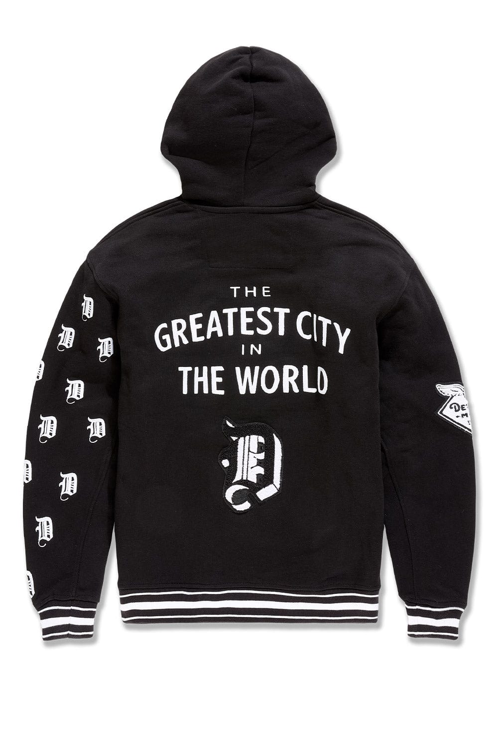 D-Town Pullover Hoodie (Black)