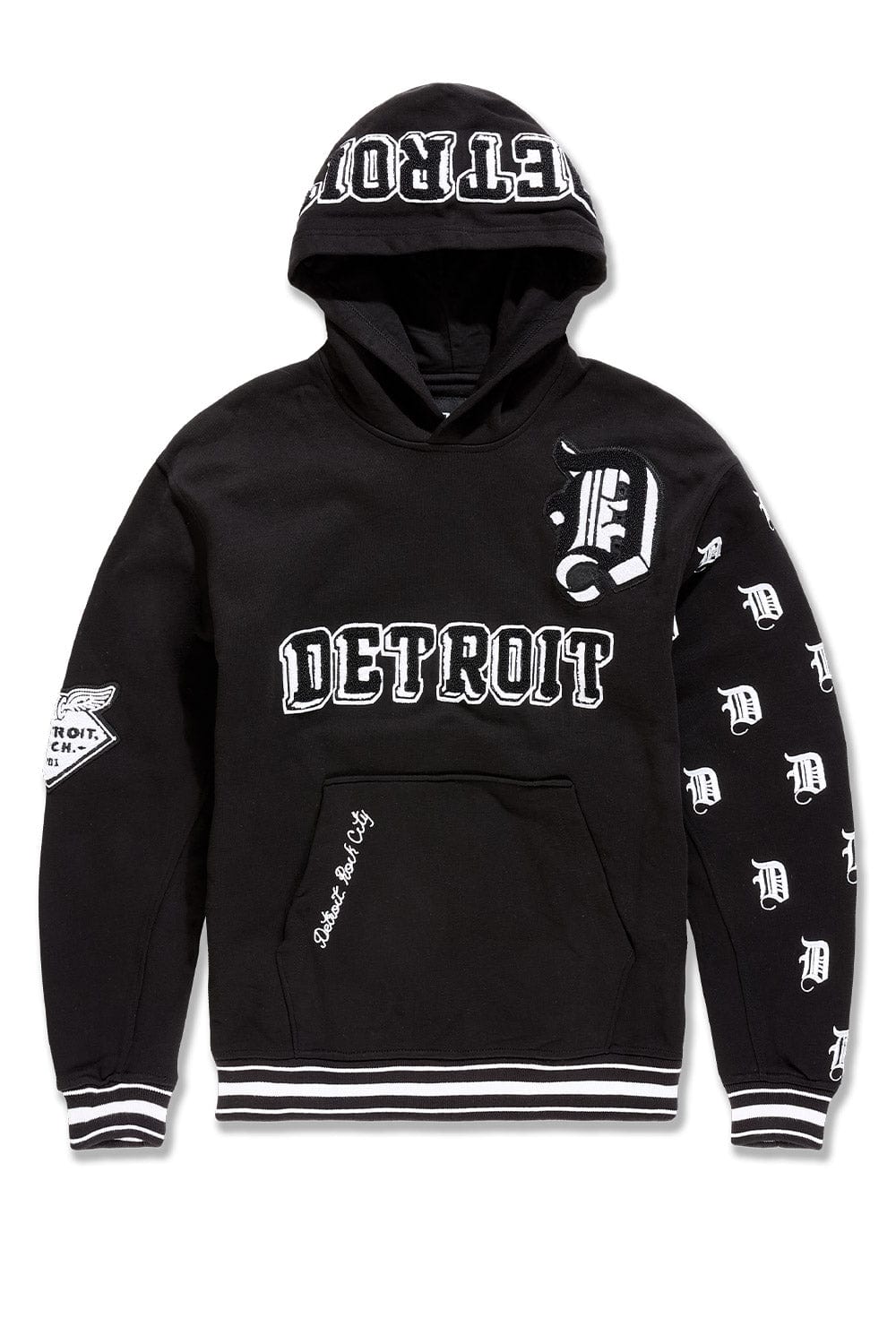 Jordan Craig D-Town Pullover Hoodie (Black)