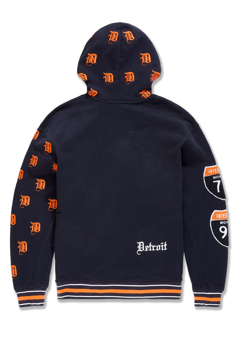 Jordan Craig 313 Pullover Hoodie (Tigers)