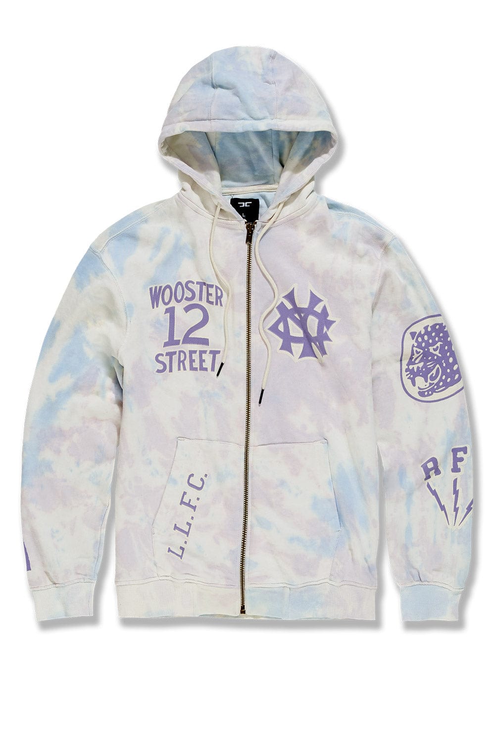 Jordan Craig Wooster Zip Up Hoodie (Cream)