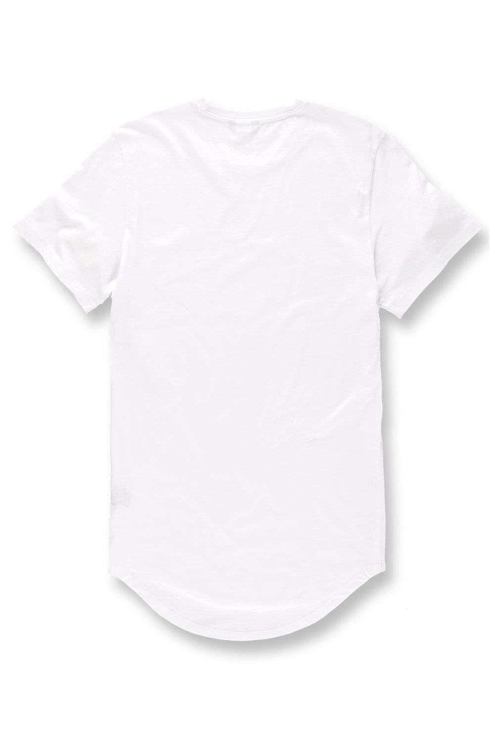 JC Big Men BIG MEN'S SCALLOP T-SHIRT 10 PACK BUNDLE (WHITEOUT)