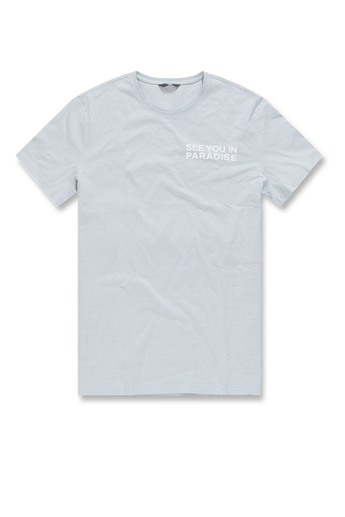 See You In Paradise T-Shirt (Ice Blue)