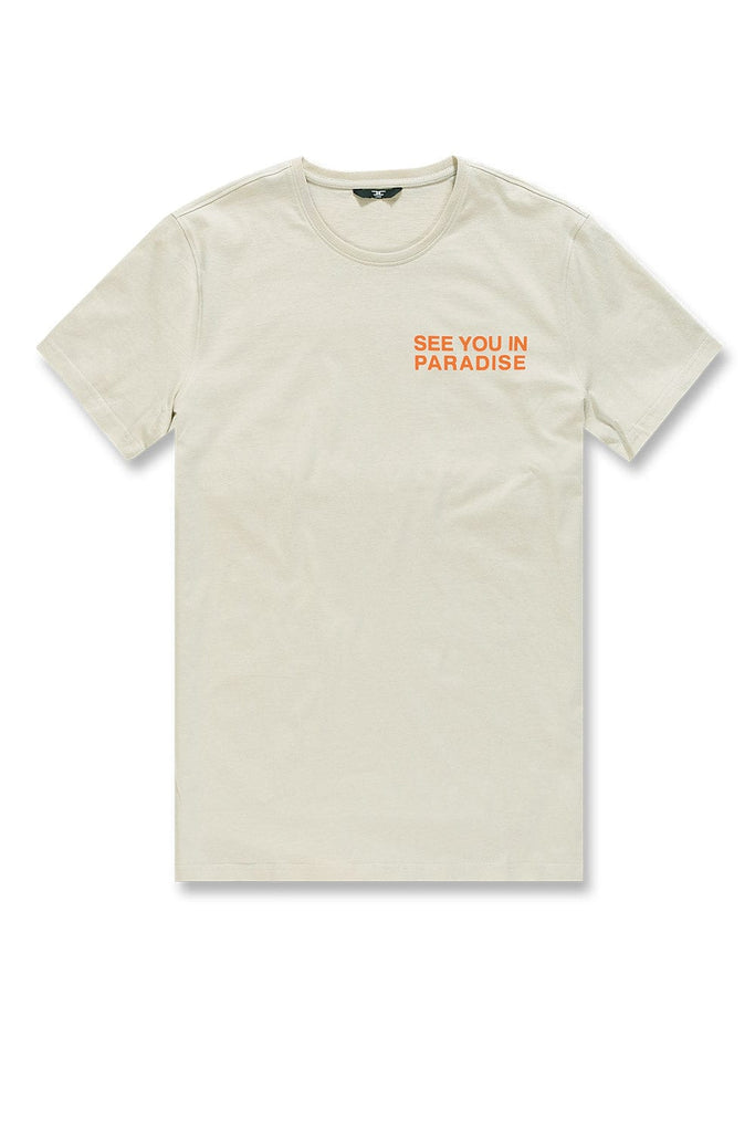 See You In Paradise T-Shirt (Latte)
