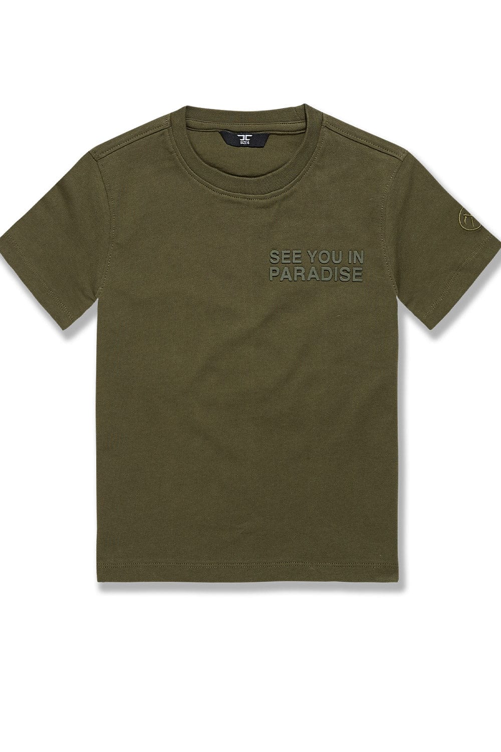 JC Kids Kids Paradise Tonal T-Shirt (Olive) 2 / Olive