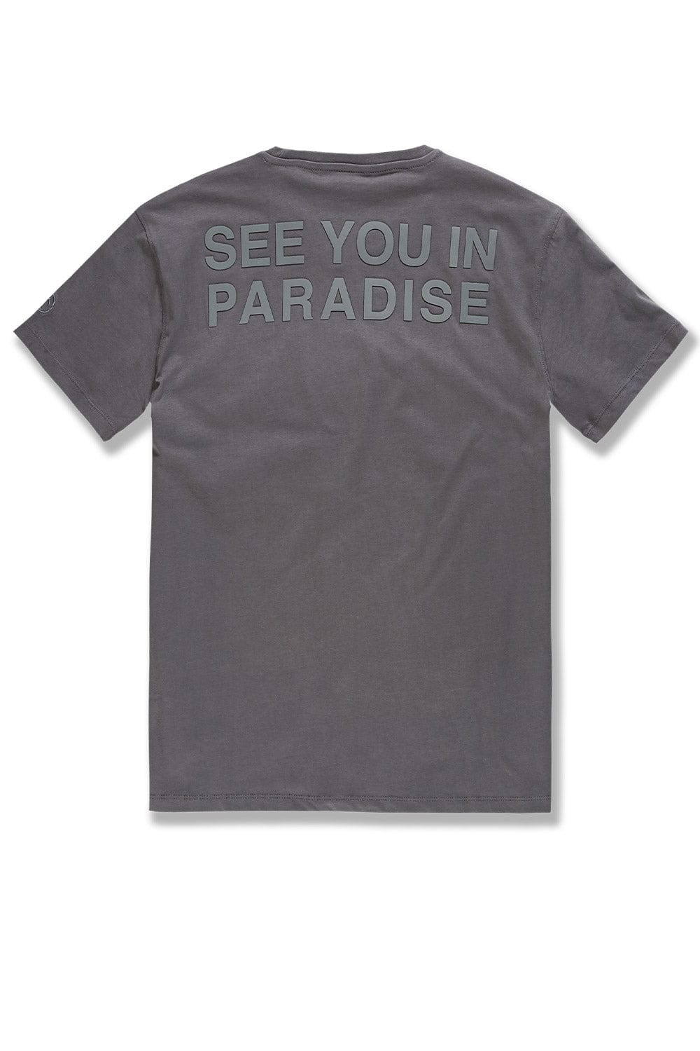 JC Big Men Big Men's Paradise Tonal T-Shirt (Charcoal)