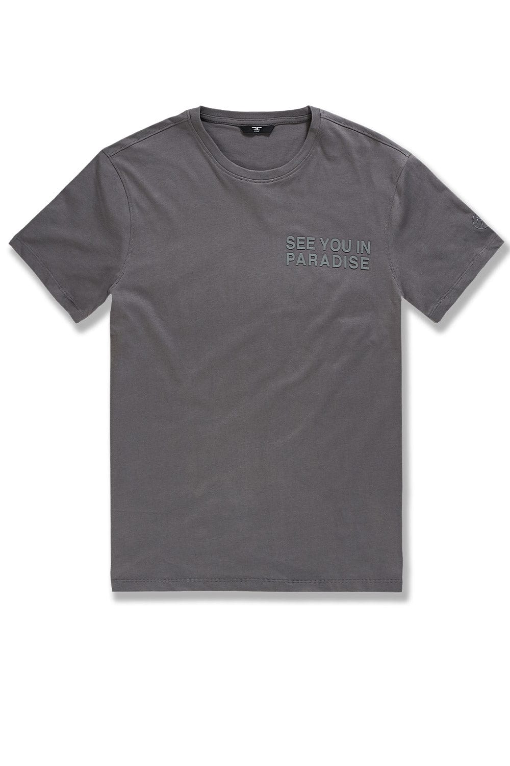 JC Big Men Big Men's Paradise Tonal T-Shirt (Charcoal)