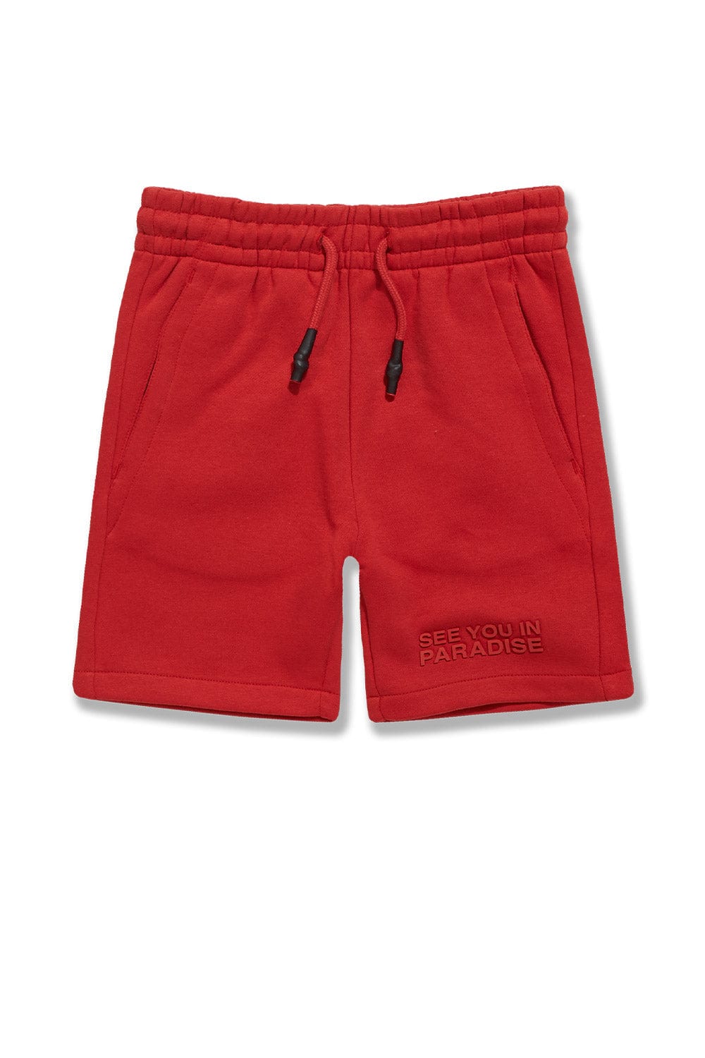 JC Kids Kids Paradise Tonal Shorts (Red) 2 / Red