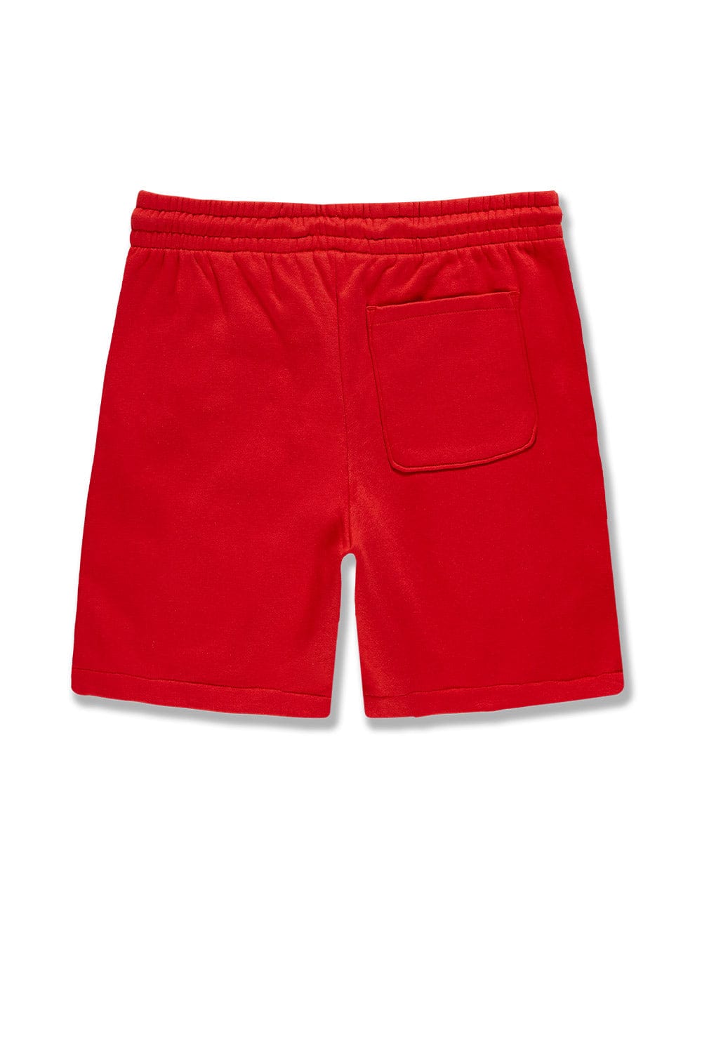JC Big Men Big Men's Retro Paradise Tonal Shorts (Red)