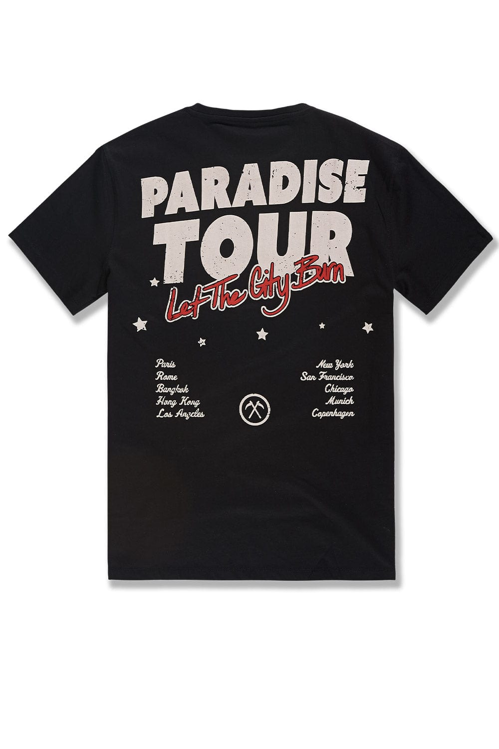 JC Big Men Big Men's Paradise Tour T-Shirt (Black)