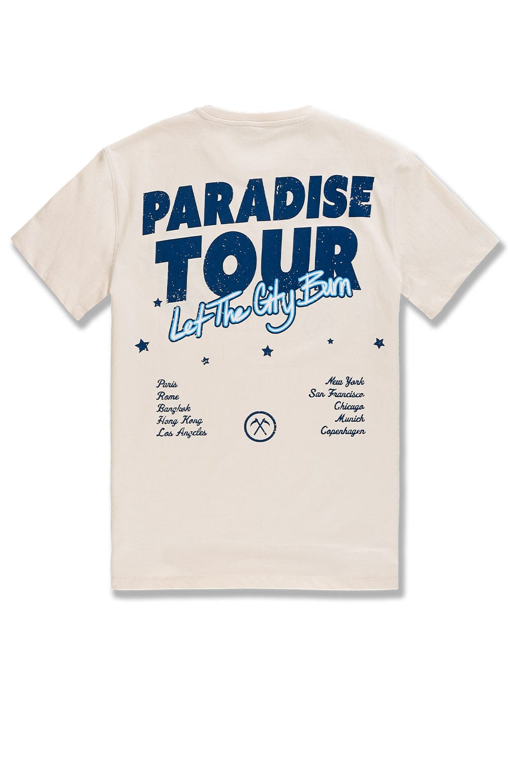JC Big Men Big Men's Paradise Tour T-Shirt (Bone)