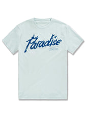 Big Men's Paradise Tour T-Shirt (Powder Blue)