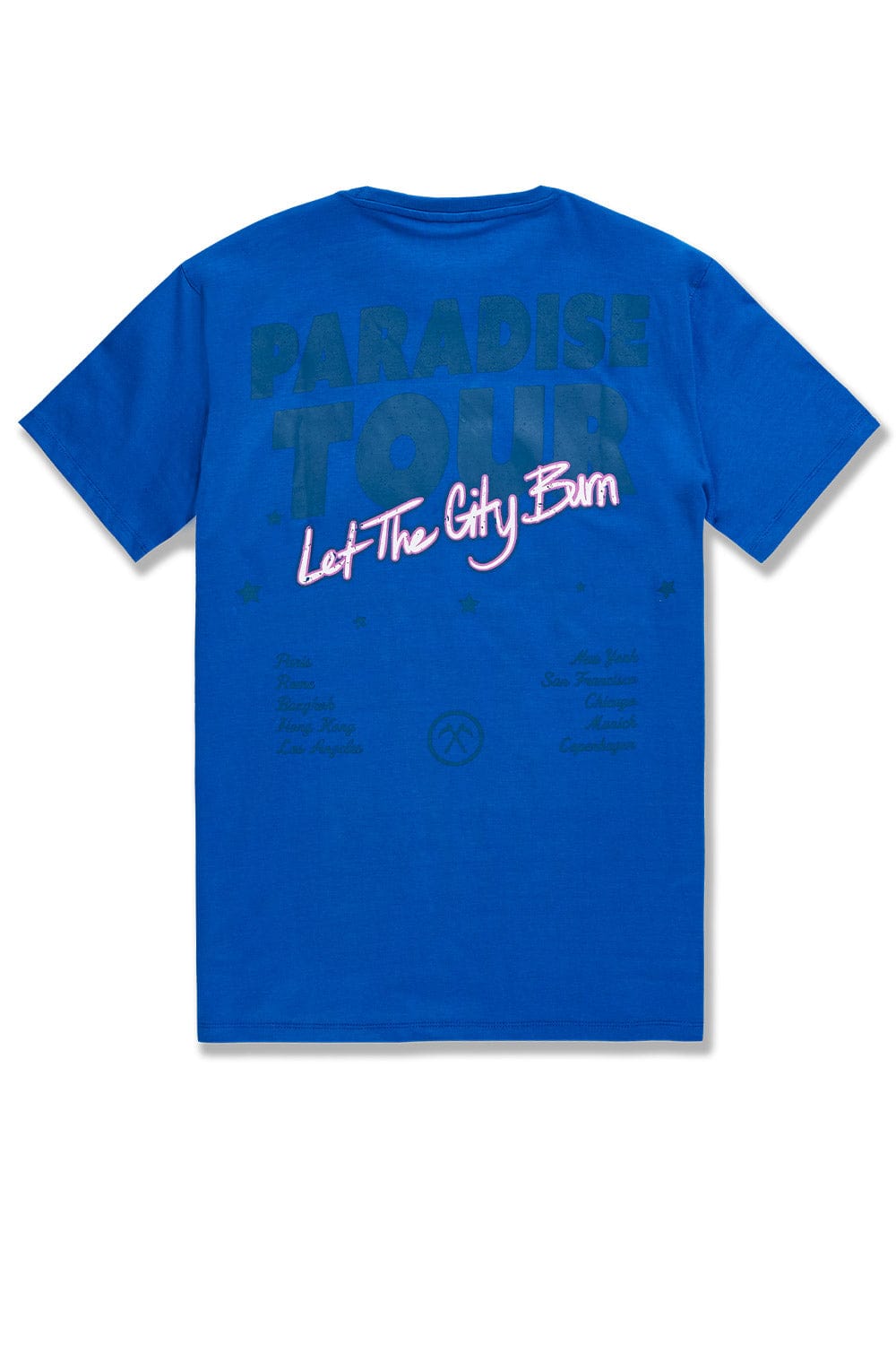 JC Big Men Big Men's Paradise Tour T-Shirt (Royal)
