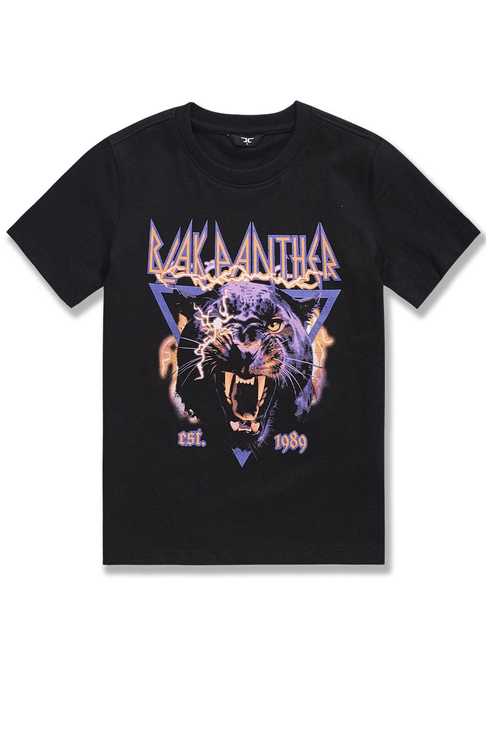 JC Kids Kids Blak Panther T-Shirt (Black) 2 / Black