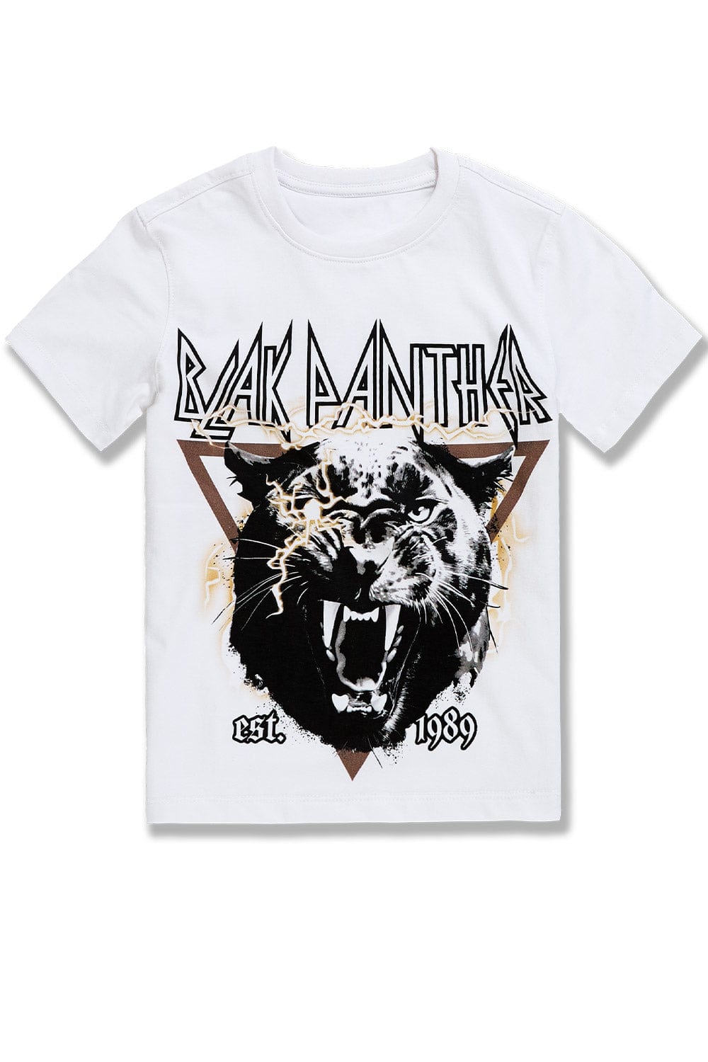 BB Kids Blak Panther T-Shirt (White)